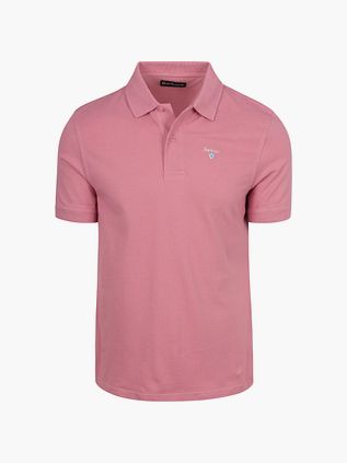 Koszulka polo Barbour w kolorze różowym