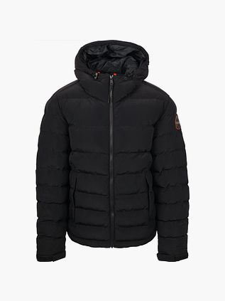 Napapijri Hooded Puffer Terez Jacke Schwarz