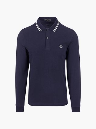 Fred Perry Longsleeve Polo w kolorze navy 238
