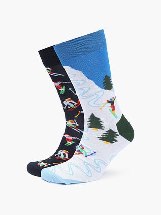 Happy Socks 2-Pack Winter Sports