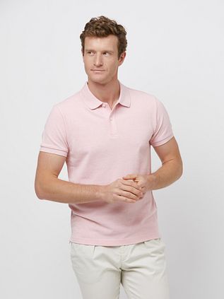 Profuomo Piqué Poloshirt Rose
