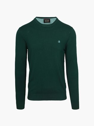 Scotch and Soda jersey Essential verde oscuro