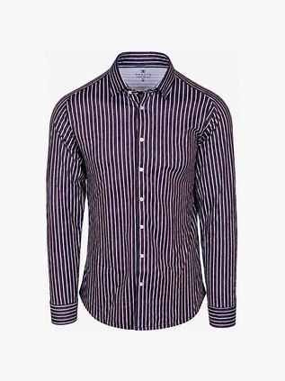 Desoto Shirt Multi Stripe Red