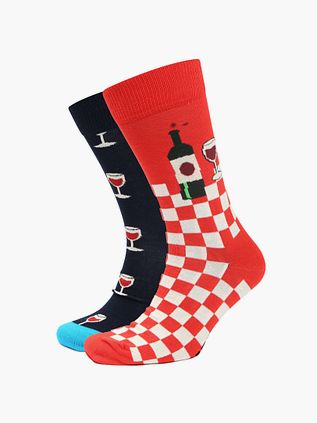 Happy Socks Socken 2-Pack Wine
