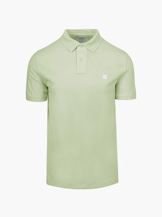 KING Essentials Polo The Rene w kolorze szałwiowej zieleni