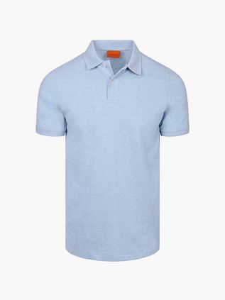 Koszulka polo Suitable MEL Pique w kolorze błękitnym