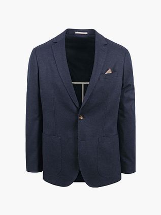 Suitable blazer Fame Pied de Poule blu navy