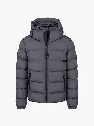 Superdry Puffer Jacket Hooded Antra