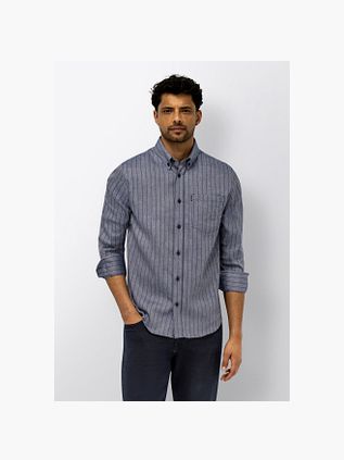 State of Art Shirt Striped Navy