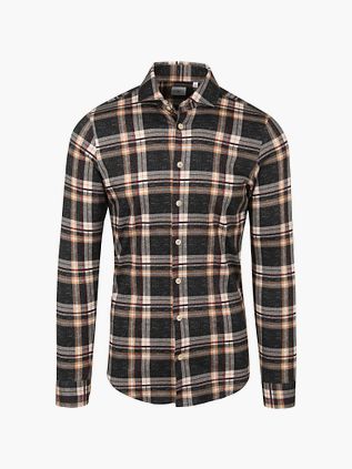 Blue Industry Skjorte, Skotskternet Grå