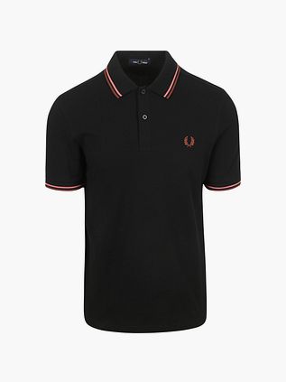 Fred Perry M3600 Piké Svart Y67