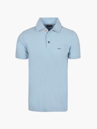 Koszulka polo NZA Hawera w kolorze błękitnym