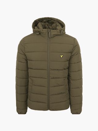 Lyle & Scott Letvægtsjakke i Olivengrøn