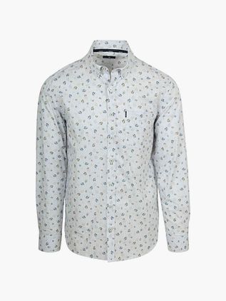 State of Art Skjorte Blomsterprint Hvid