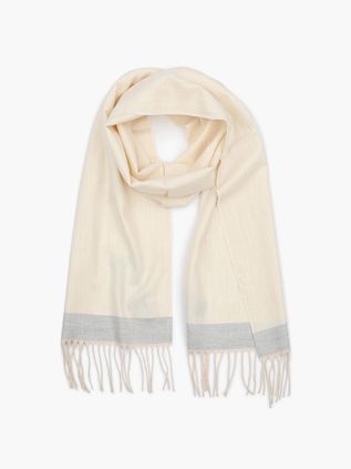 Suitable Sjaal Softfeel Ecru