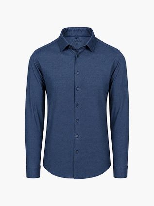 Desoto Skjorte Twill Indigo