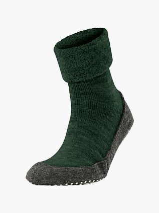 Falke Cosyshoe Zapatillas de casa verde oscuro