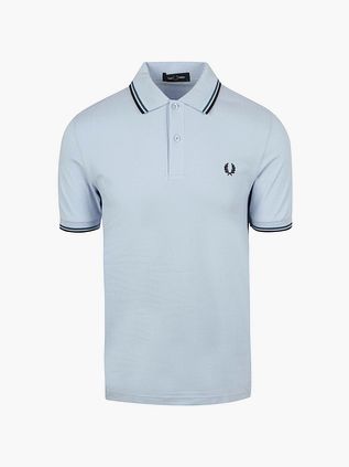 Fred Perry M3600 Poloshirt Lyseblå Y58