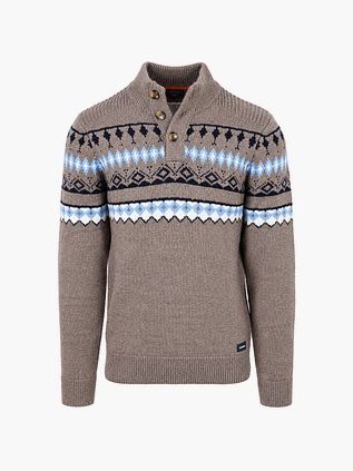 NZA Nordic Jersey Mezcla De Lana Taupe