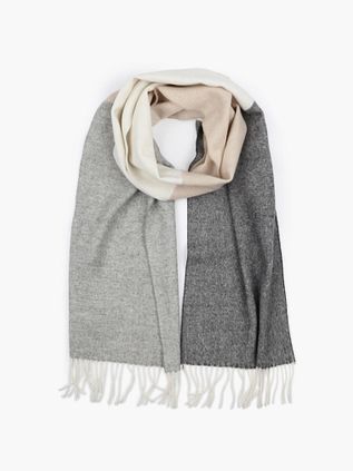 Profuomo Tørklæde Lammeuld Grå Beige