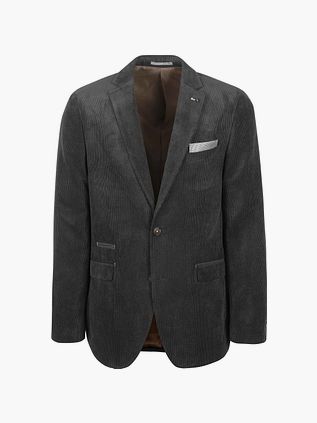 Suitable Blazer Heleen Corduroy i Cosmos Blå