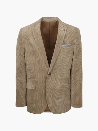 Suitable Heleen Marynarka Sztruksowa Beige