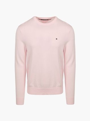 Sweter Tommy Hilfiger Essential w kolorze różowym
