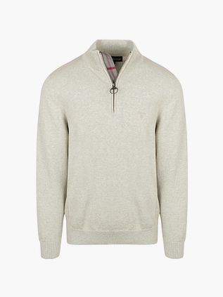 Barbour Genser Half Zip Greige