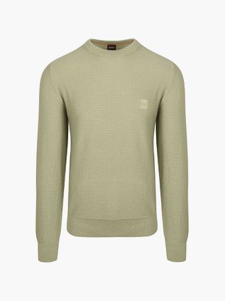 BOSS Sweatshirt Anion Lysegrøn