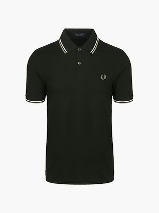 Fred Perry Polo Twin Tipped M3600 Mørkegrønn