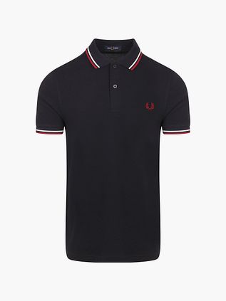 Polo Fred Perry M3600 azul marino T55