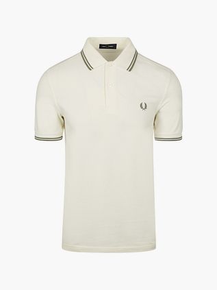 Polo Fred Perry Twin Tipped M3600 ecru