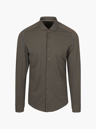 Pure Functional Shirt Super Stretch Brązowy