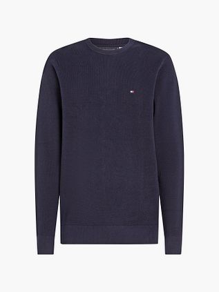Tommy Hilfiger Trøje Essential Struktur Navy