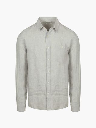 Knowledge Cotton Apparel Chemise Gris