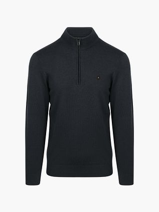 Jersey Half Zip No Excess azul marino