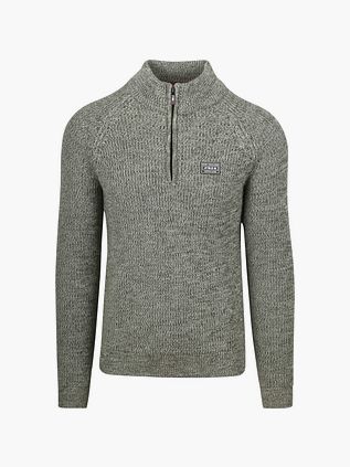 Jersey NZA Half Zip Drake verde