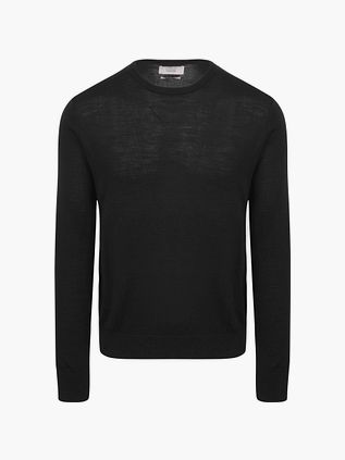 King Essentials The John Pull en Laine Mérinos Noir