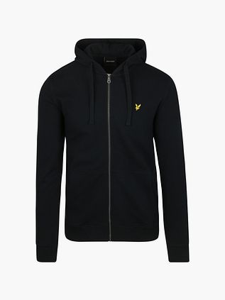 Lyle & Scott Cardigan med lynlås Dark Navy