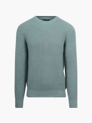 Marc O'Polo Pullover in misto lana blu acciaio