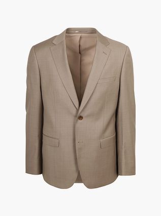 Passande Kostym Lucius Birdseye Ull Sand