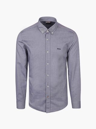 BOSS Hal Skjorte Blå