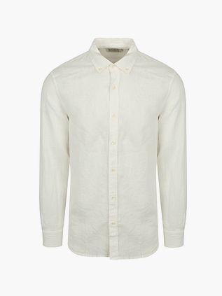 Camisa de lino blanca de Scotch and Soda