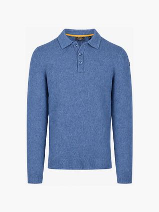 NZA Pullover Dobson Wollmischung Blau