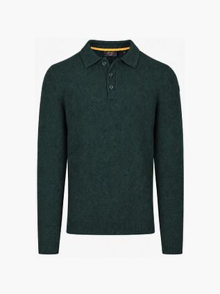NZA Pullover Dobson Wollmischung Dunkelgrün