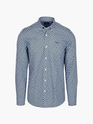 NZA Shirt BD Poplin Motu Light Blue