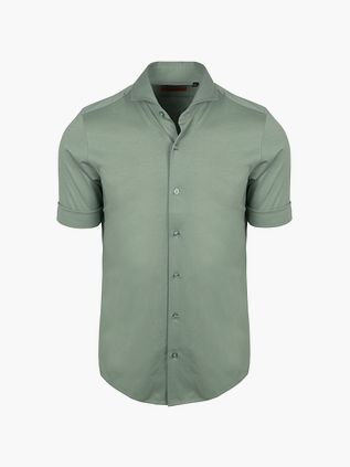 Suitable Erik Camicia Manica Corta Green