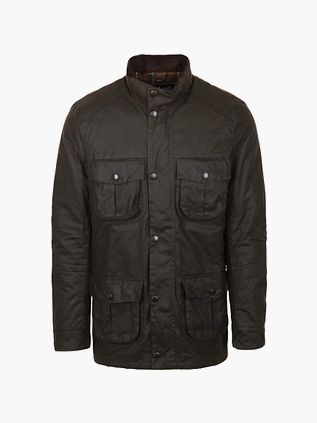 Barbour Voksfrakke Corbridge Oliven