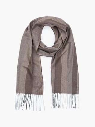 Suitable Sjaal Softfeel Herringbone Bruin