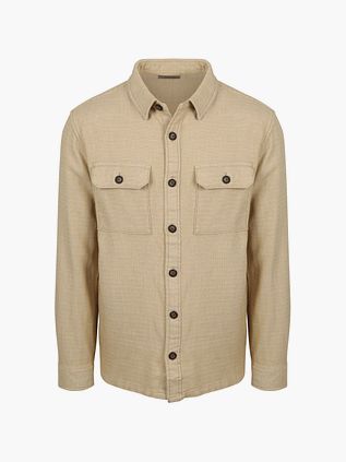 Suitable Overshirt Structure Beige
